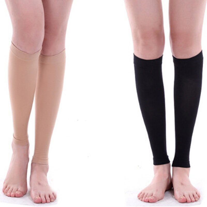 2pcs/lot Elastic Open Toe Knee - Compression Sleeve Calf review and price